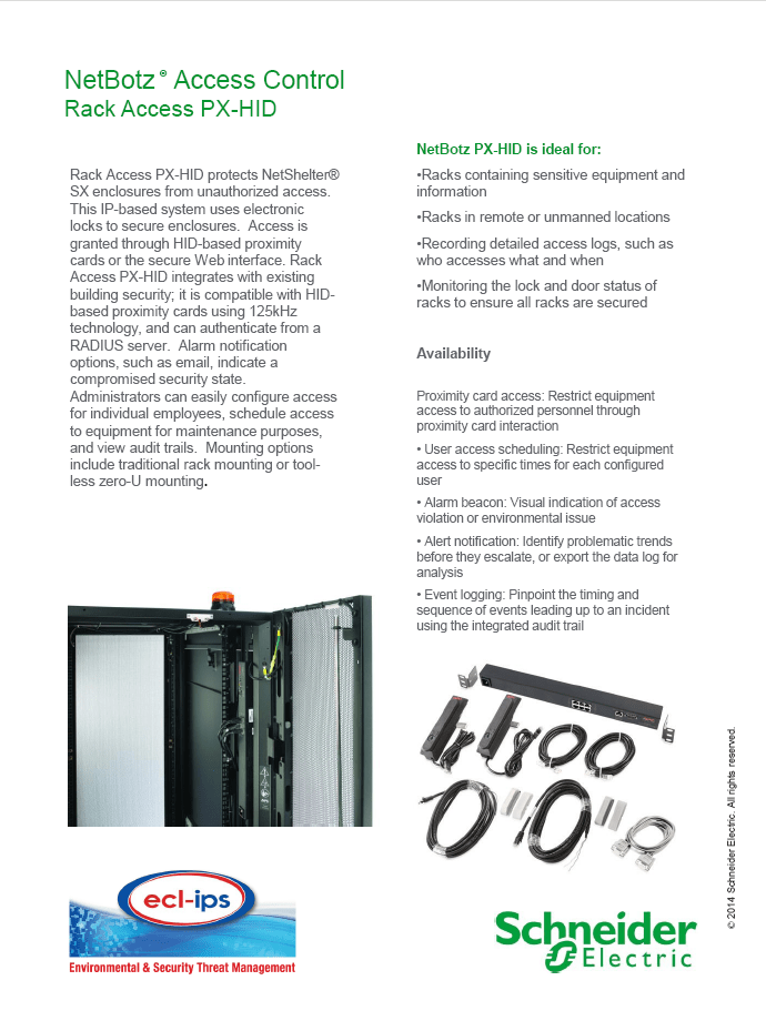NetBotz Access Control Brochure