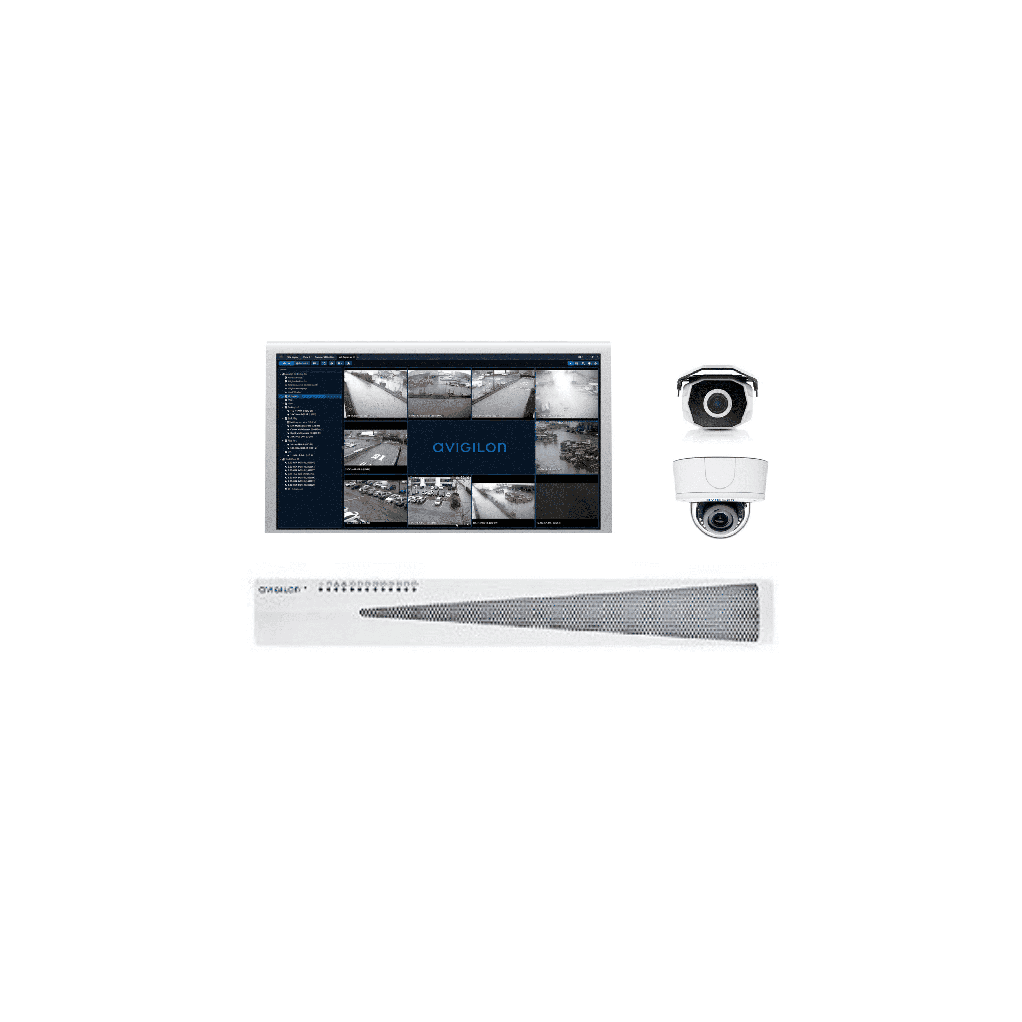 Avigilon CCTV system