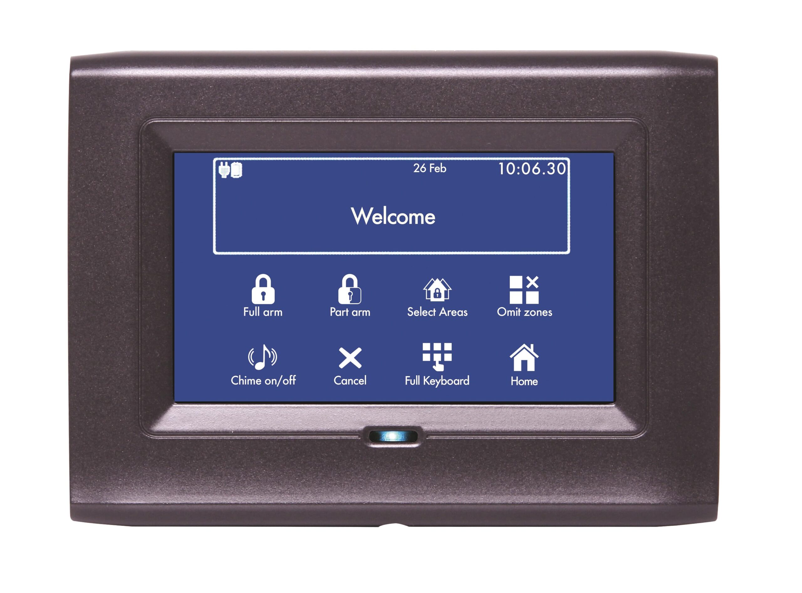Orisec TK 650 Graphite control panel