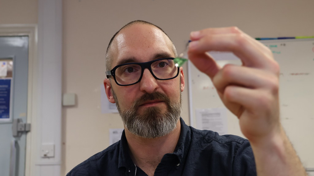 Chris Pudney Studying Vape Liquid (1)