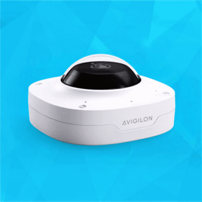 Avigilon Alta A5 360 Camera Blue Background