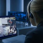 Cloud-connected CCTV, security in action